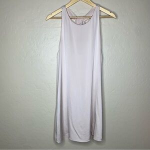 Alice + Olivia Marion Blush Pink Silk Mini Dress